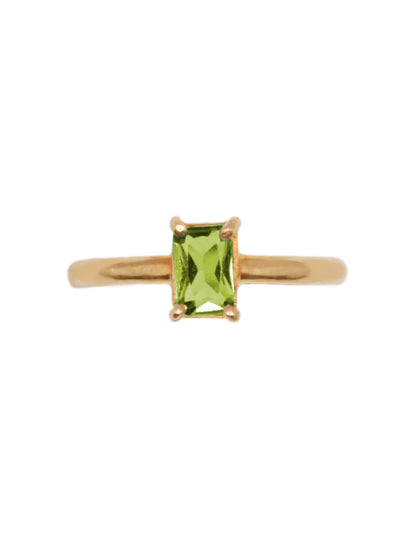Anillo Sara peridoto Sancjewelry