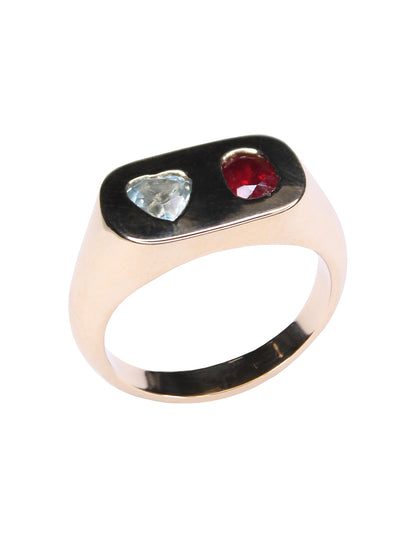 Anillo Pinky plata Sancjewelry