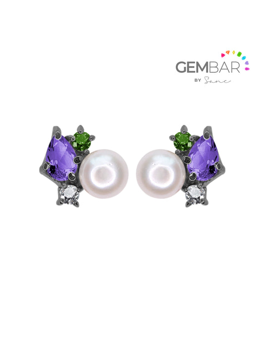 Aretes Angie Plata .925 [Personalizado]