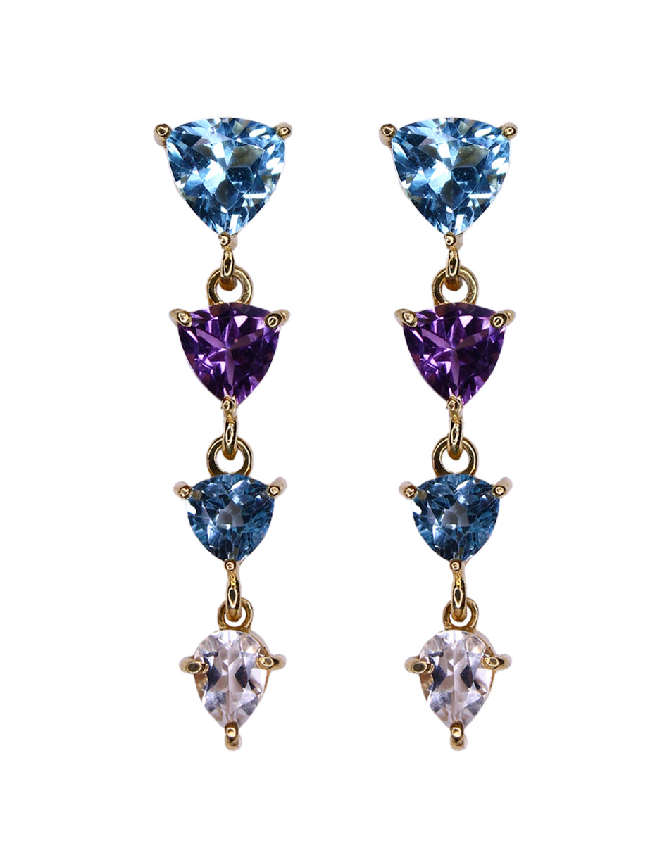 Aretes Clau plata Sancjewelry