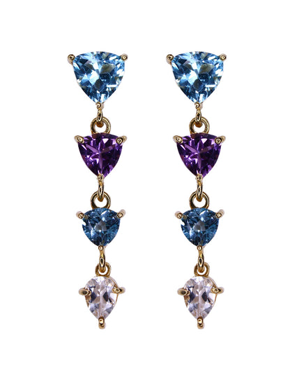 Aretes Clau plata Sancjewelry