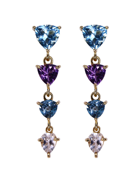 Aretes Clau plata Sancjewelry