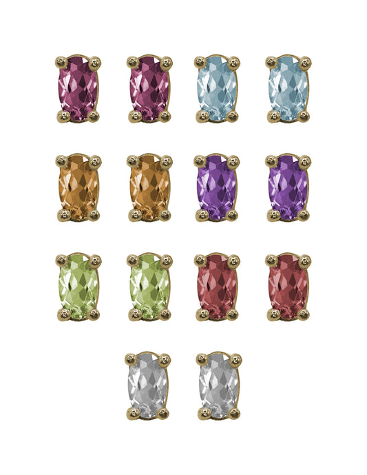 Aretes Oval