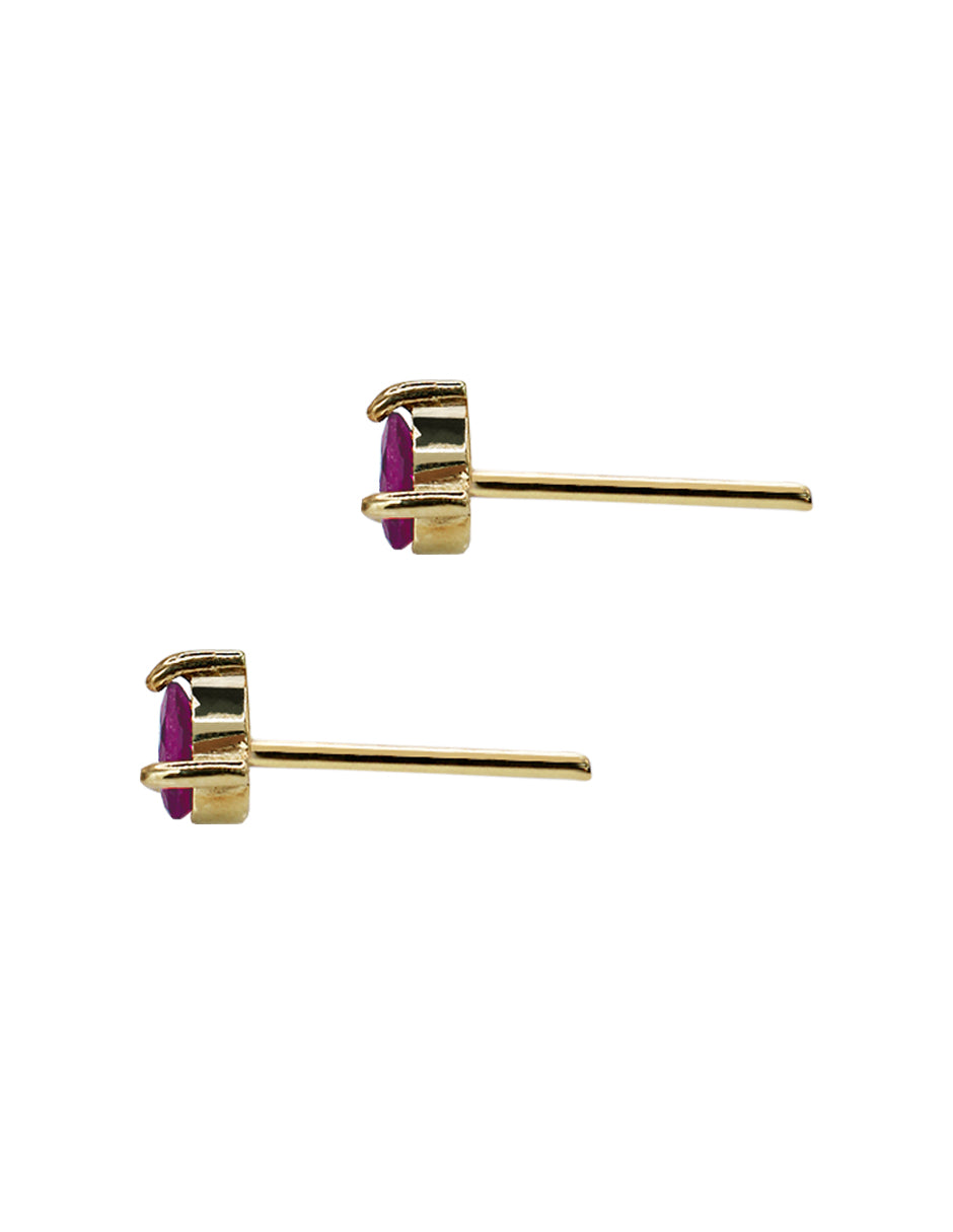 Aretes Gota Amatista