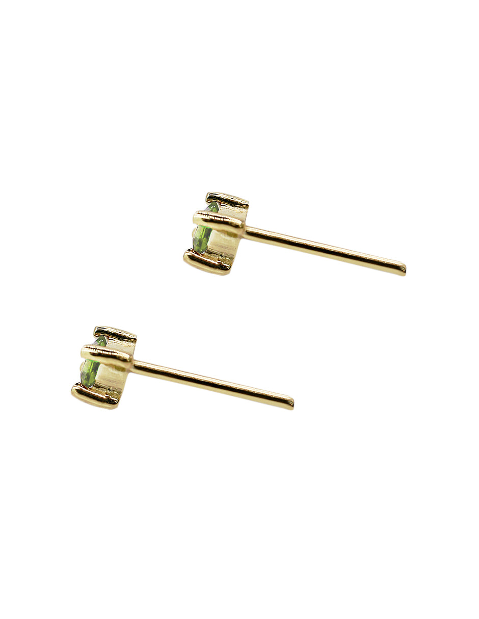 Aretes Oval Peridoto