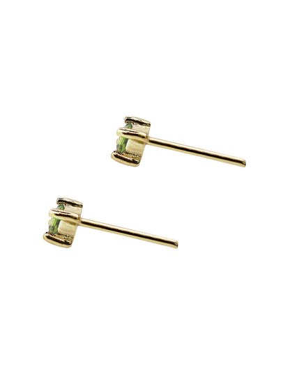 Aretes Oval Peridoto