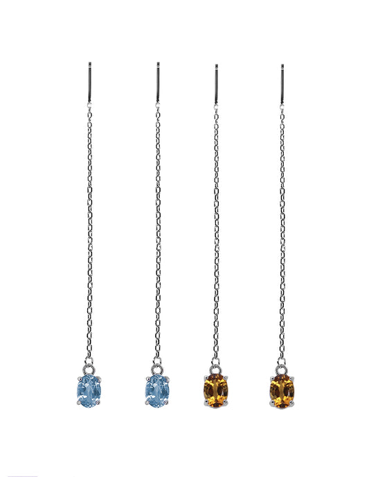 Aretes Cadena Oval
