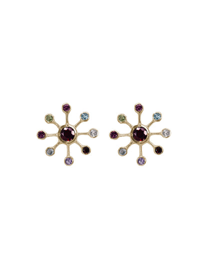Aretes Sol Granates