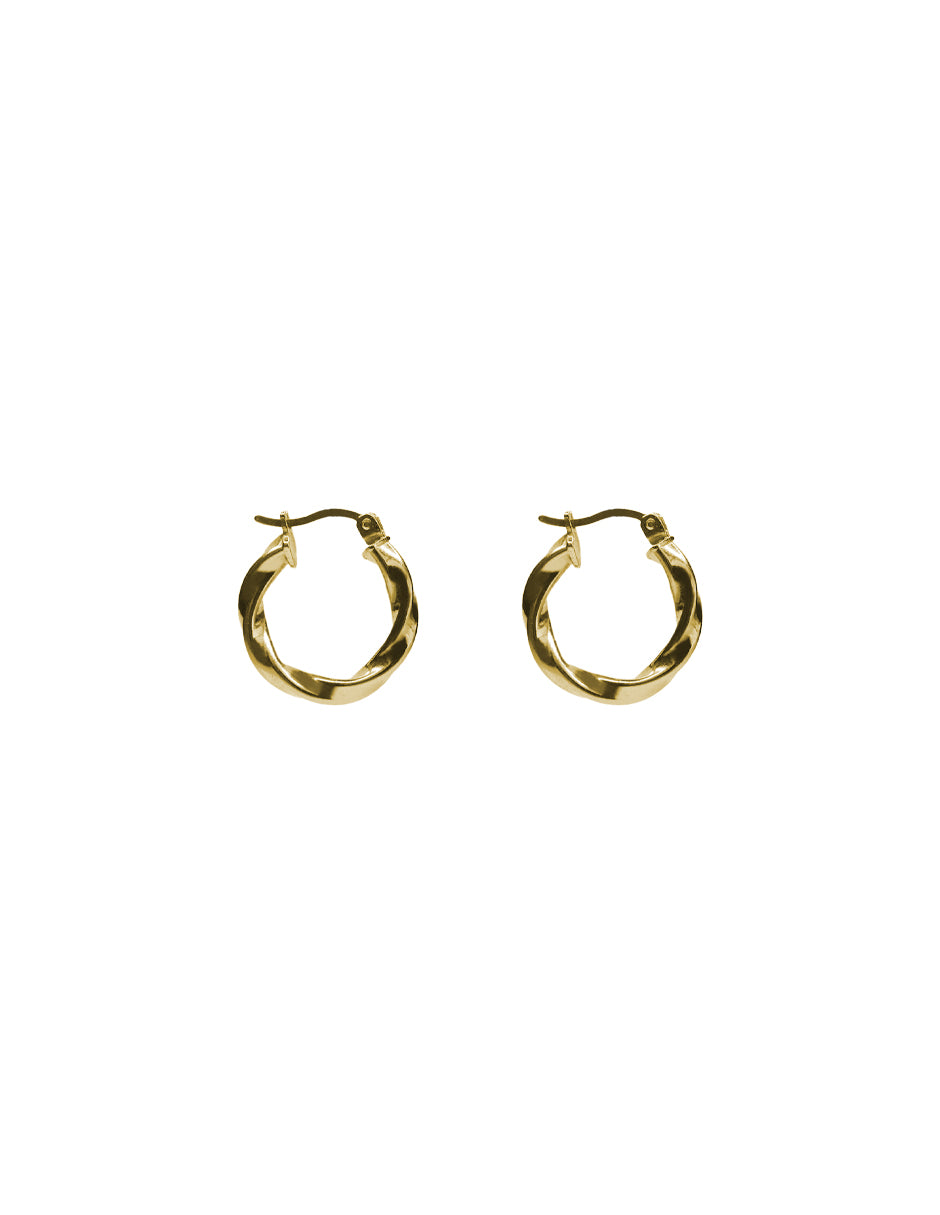 Aretes Arracadas Mini Olas De Mar