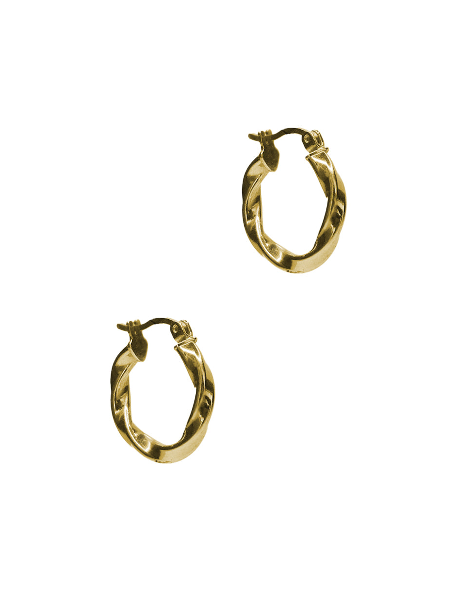 Aretes Arracadas Mini Olas De Mar