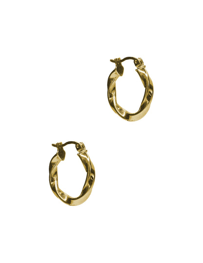 Aretes Arracadas Mini Olas De Mar