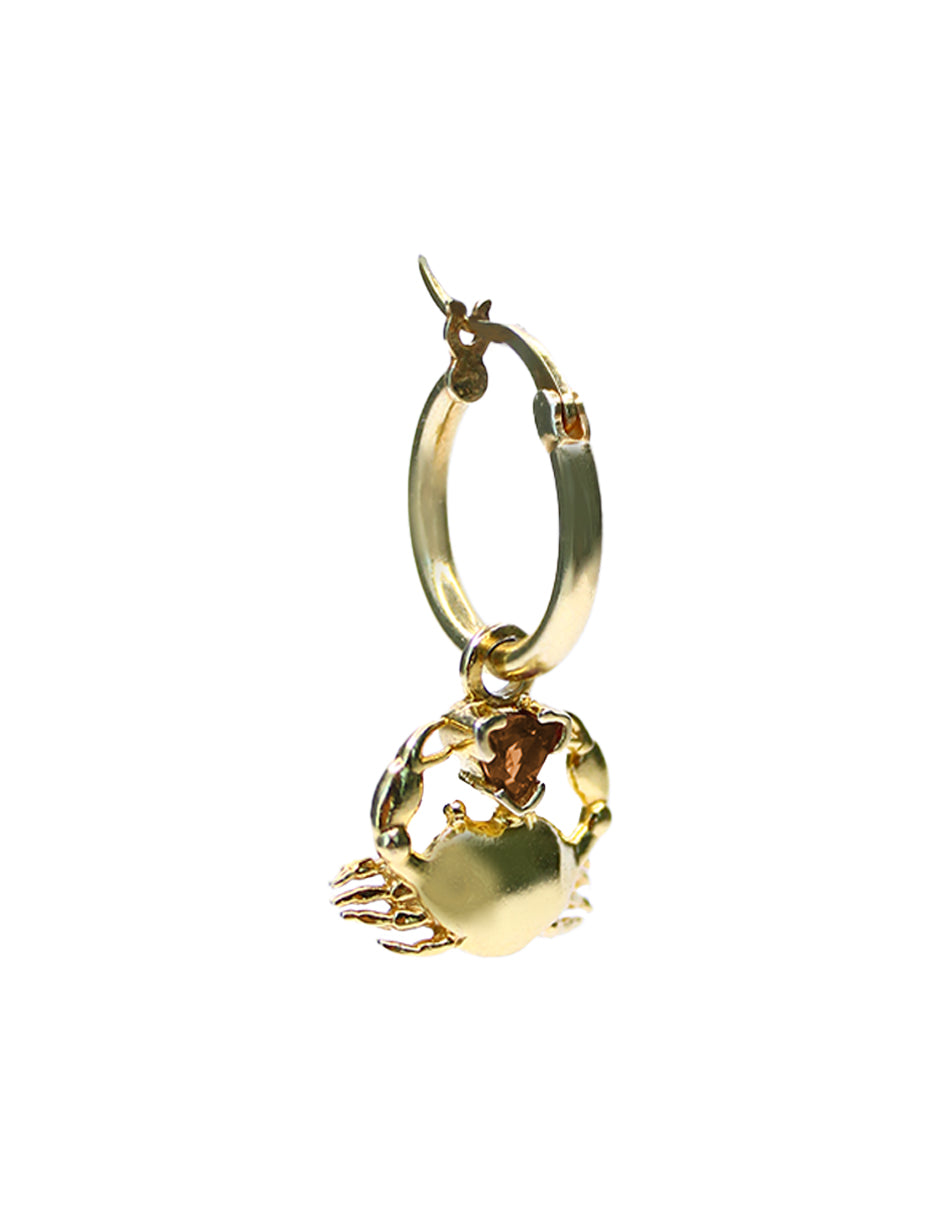 Charm Cangrejo Citrino