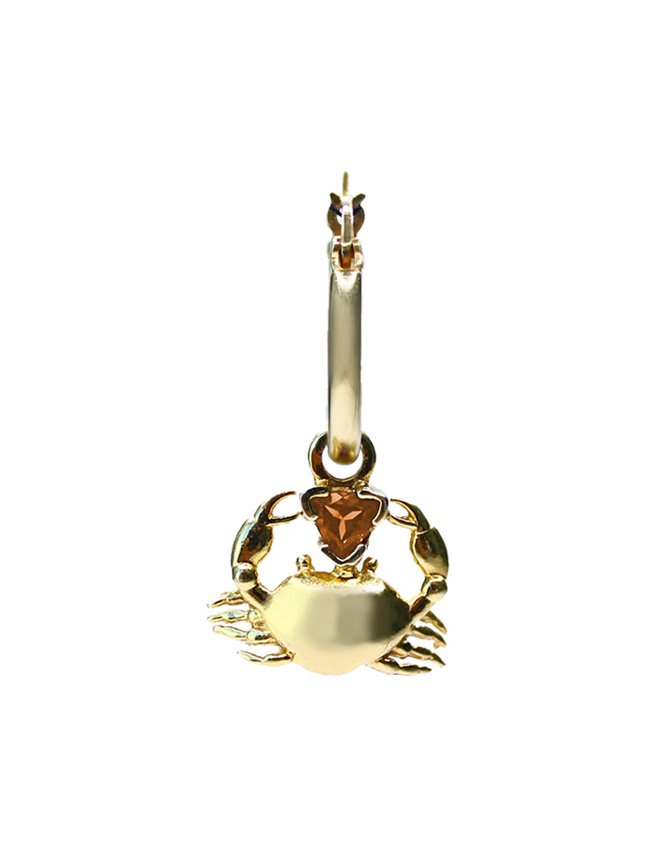 Charm Cangrejo Citrino