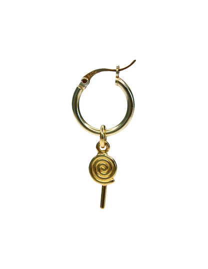 Charm paleta con Arracada plata Sancjewelry