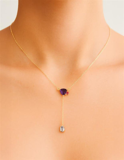 Collar Eli con piedras naturales