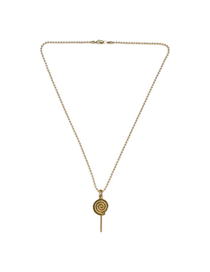 Collar Paleta plata Sancjewelry