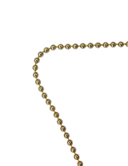 Collar Paleta plata Sancjewelry