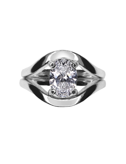 Argolla Onda Oval