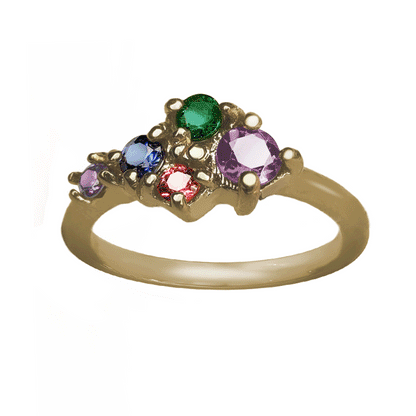Anillo Lorena Plata [personalizado] Sancjewelry