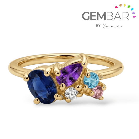 Anillo Fernanda plata [Personalizado] Sancjewelry