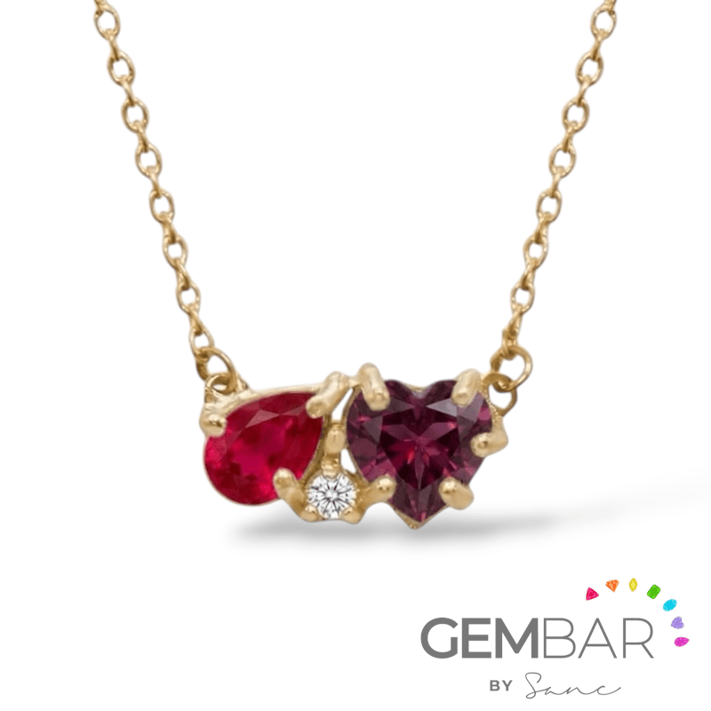 Collar alejandra en plata .925 o en baño con oro de 14k con piedras a elegir por el cliente