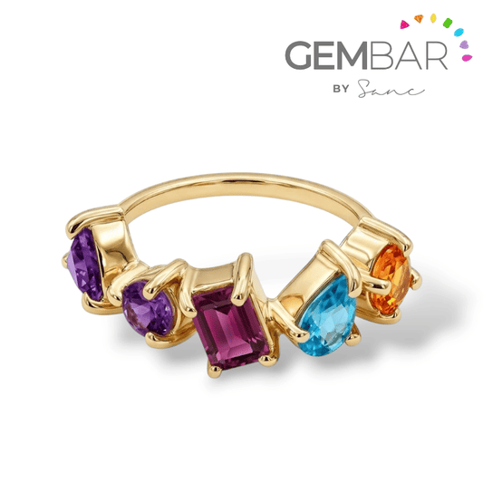 Anillo María Plata [personalizado] Sancjewelry