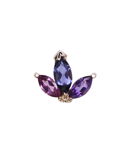 Piercing Flor de Oro Sancjewelry