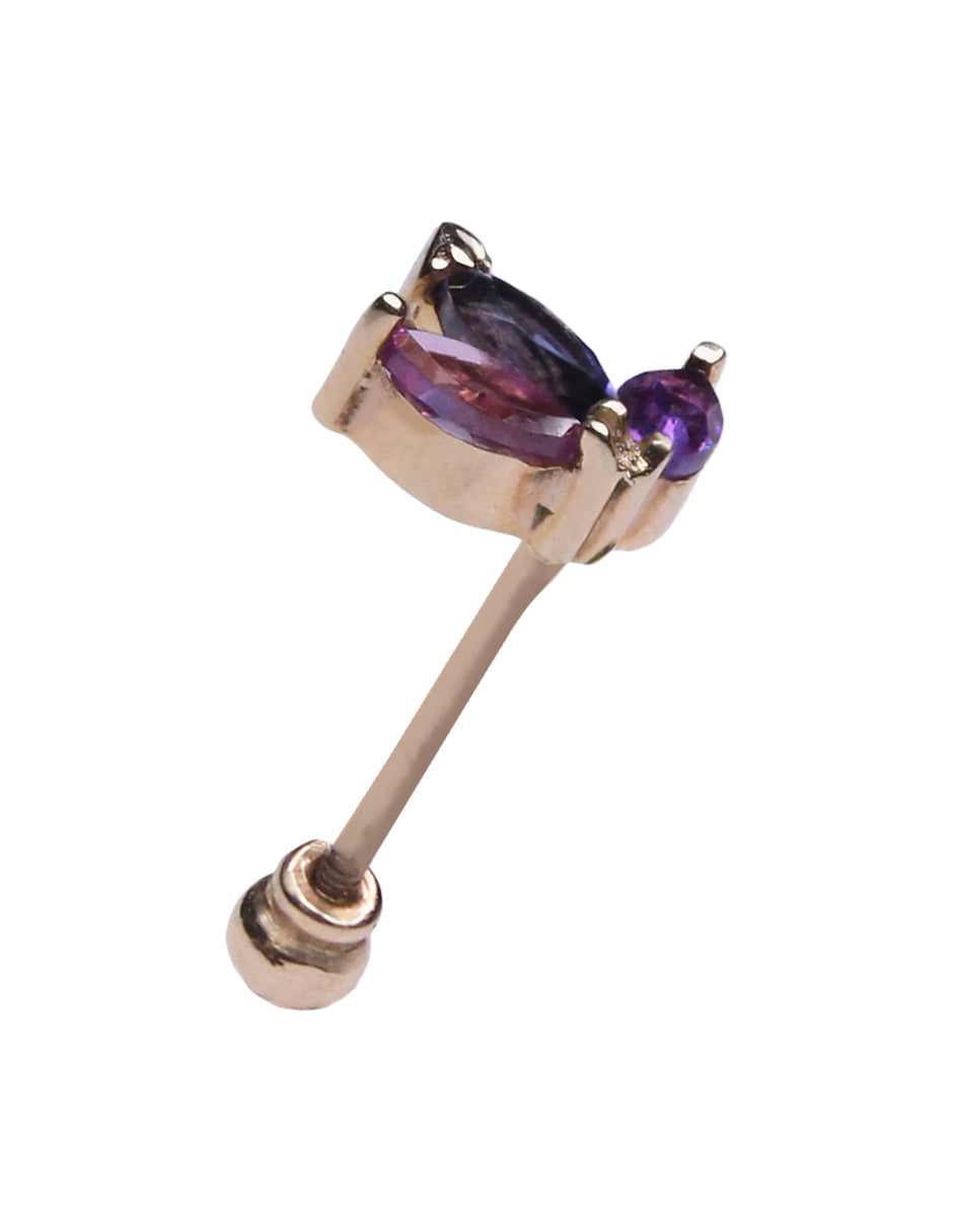 Piercing Flor de Oro Sancjewelry