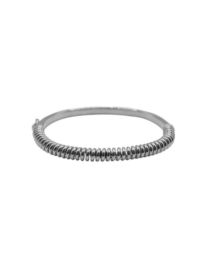 Pulsera Espiral v2 plata Sancjewelry