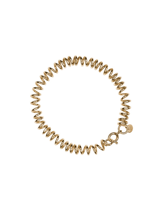 Pulsera Espiral Amarillo