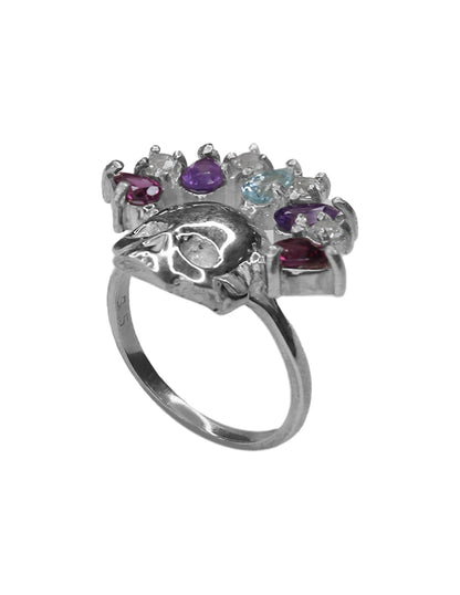 Anillo Catrina plata Sancjewelry