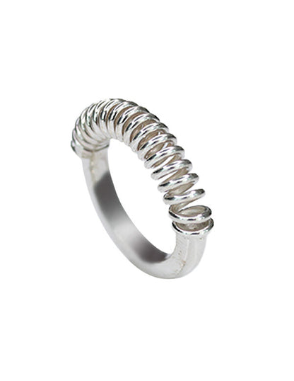 Anillo Espiral elaborado en plata .925 Sancjewelry