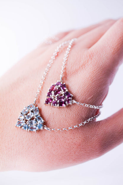 Collar Mini Corazón Plata .925 [Personalizado]