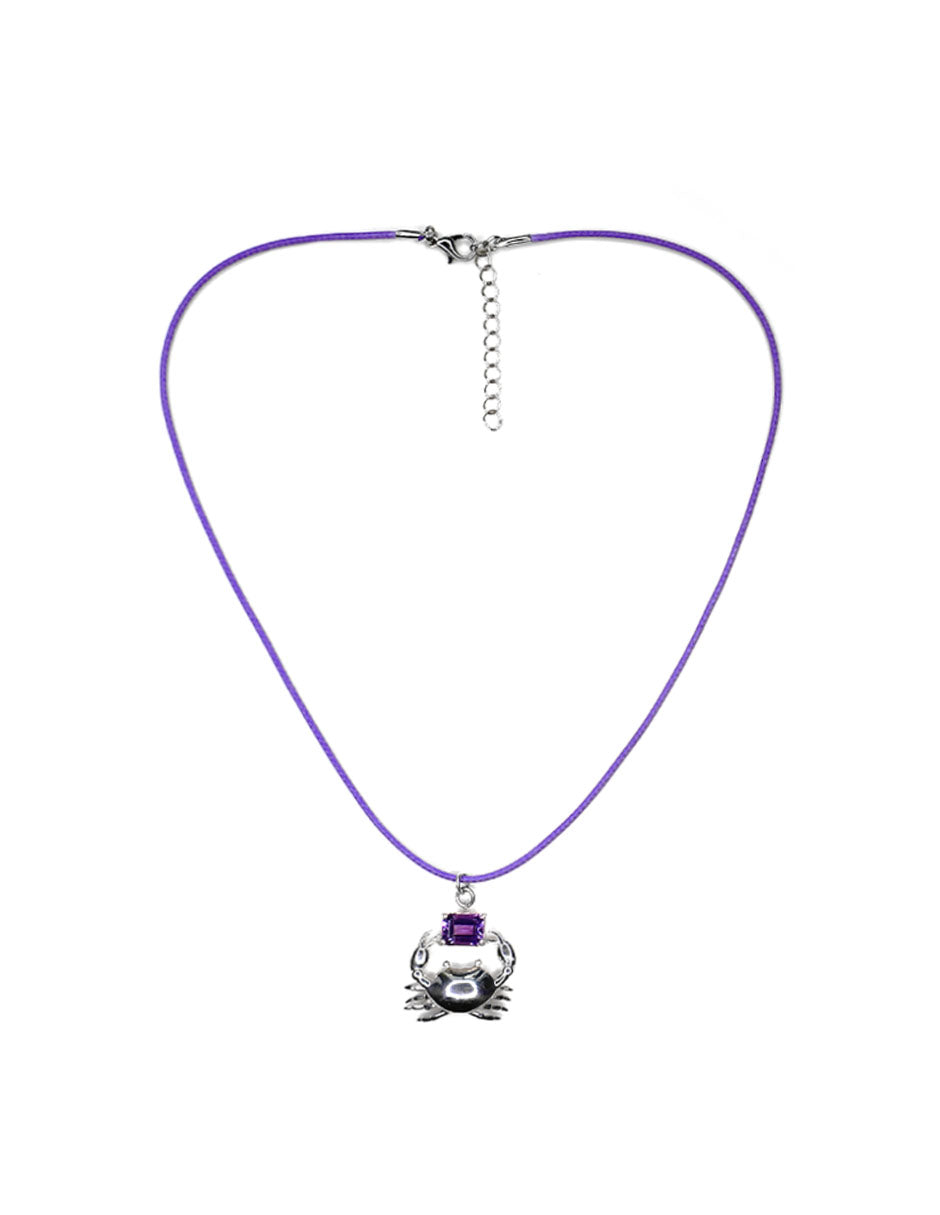 Collar Cangrejo Amatista