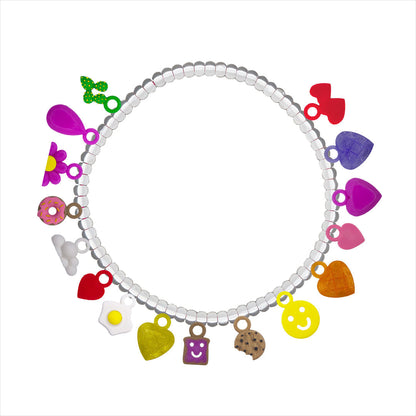 Collar+Pulsera con 10 Charms SancKids