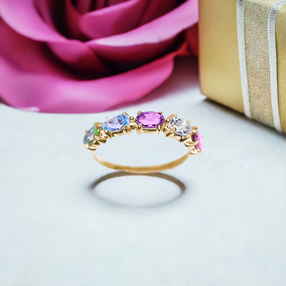 Anillo Bea Rainbow Sancjewelry